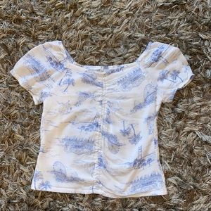 Beach Girls Teen 13/14 Abercrombie Kids Summer Vacation Top Shirt A&F